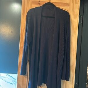 Eileen Fisher Navy Cardigan 1X